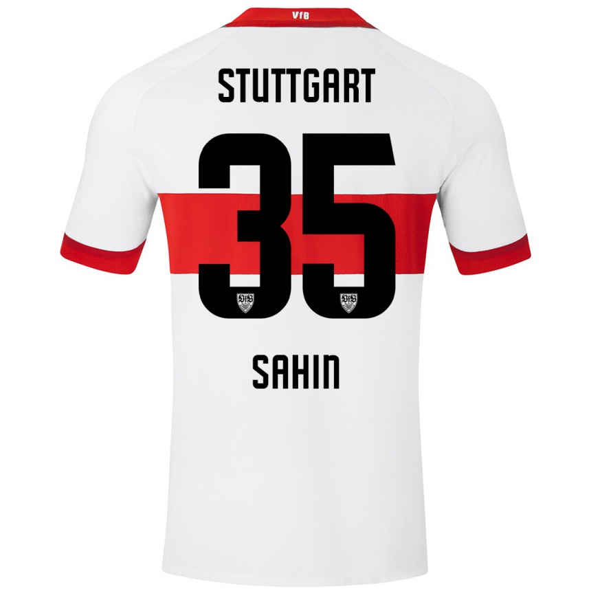 Men Football Mehmet Sahin #35 White Red Home Jersey 2024/25 T-Shirt Uk