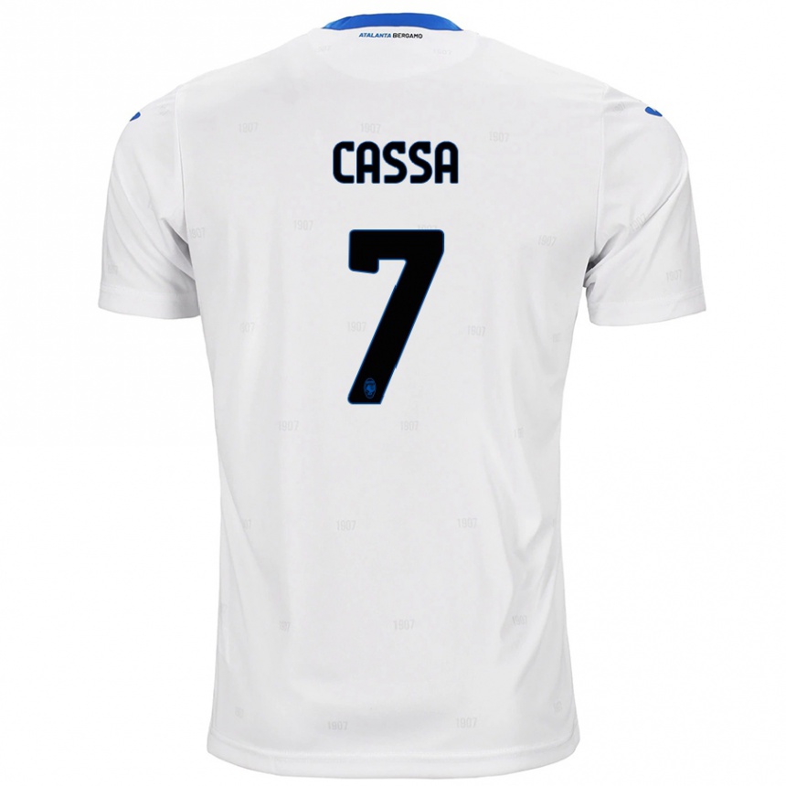 Men Football Federico Cassa #7 White Away Jersey 2024/25 T-Shirt Uk