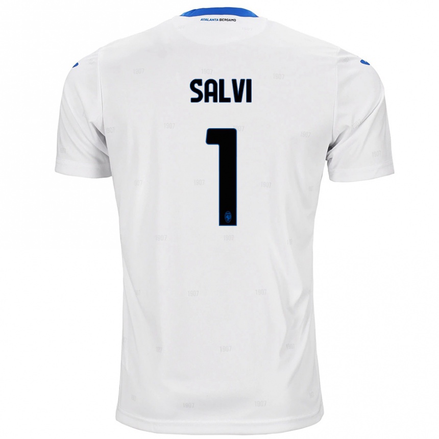 Men Football Margherita Salvi #1 White Away Jersey 2024/25 T-Shirt Uk