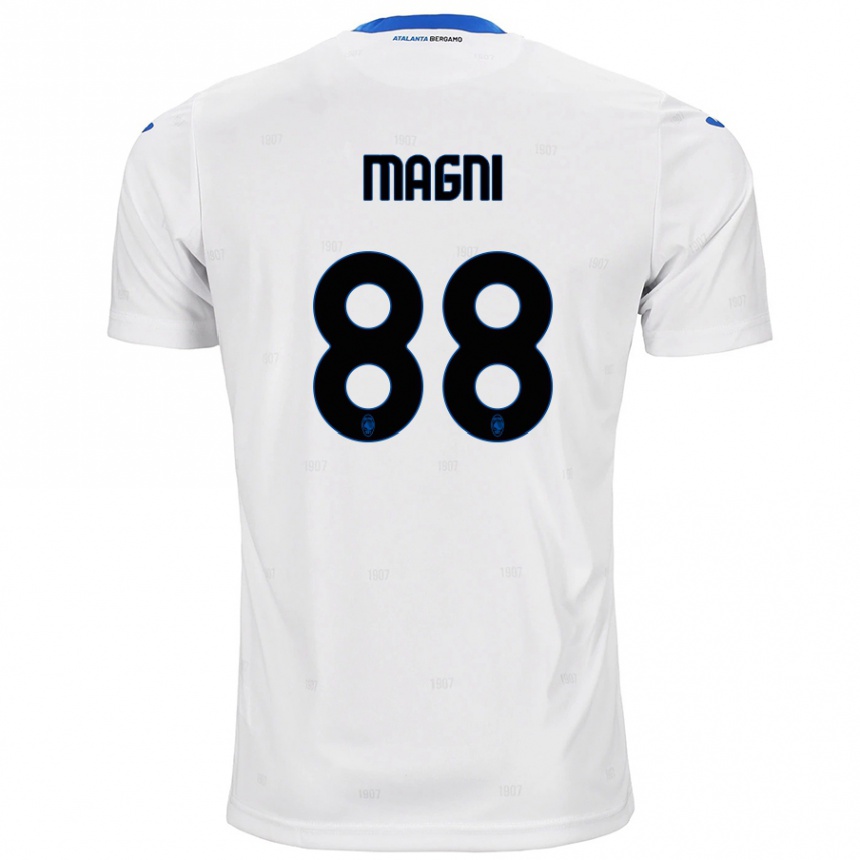 Men Football Gloria Magni #88 White Away Jersey 2024/25 T-Shirt Uk