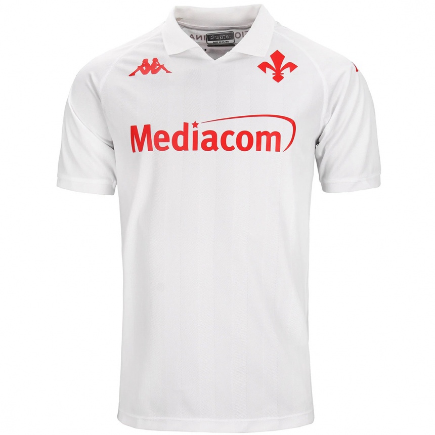 Men Football Your Name #0 White Away Jersey 2024/25 T-Shirt Uk