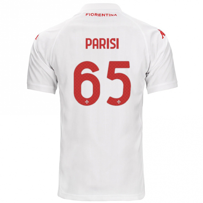 Men Football Fabiano Parisi #65 White Away Jersey 2024/25 T-Shirt Uk