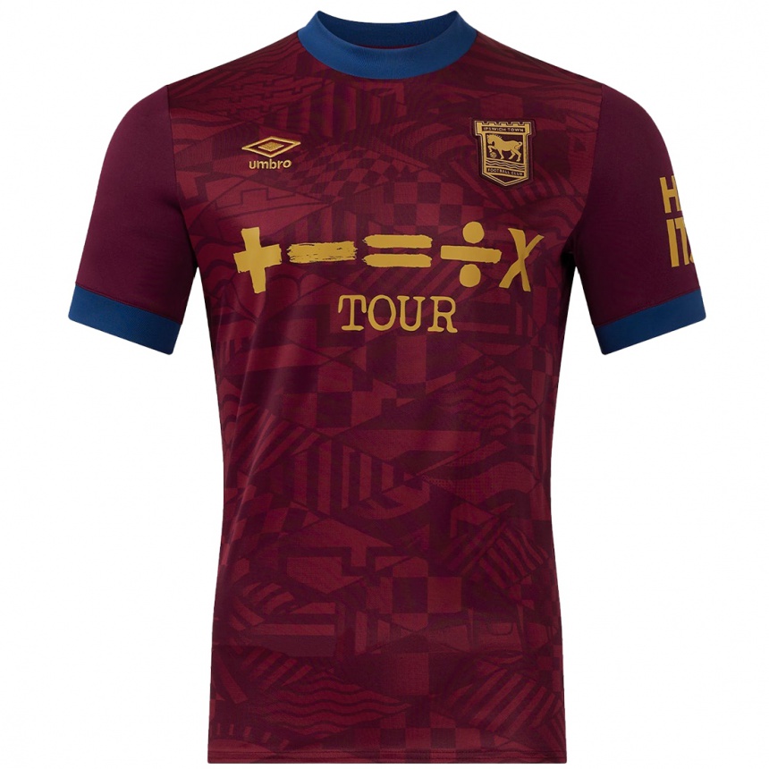 Men Football Axel Tuanzebe #40 Brown Away Jersey 2024/25 T-Shirt Uk