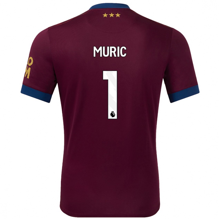 Men Football Arijanet Muric #1 Brown Away Jersey 2024/25 T-Shirt Uk