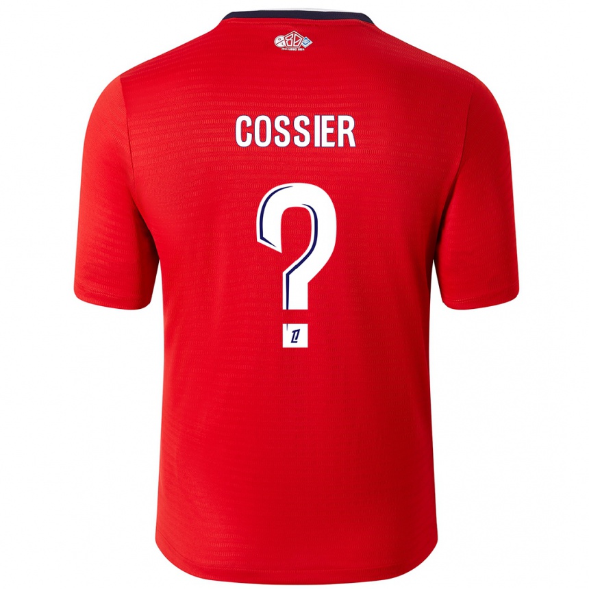 Women Football Isaac Cossier #0 Red White Home Jersey 2024/25 T-Shirt Uk