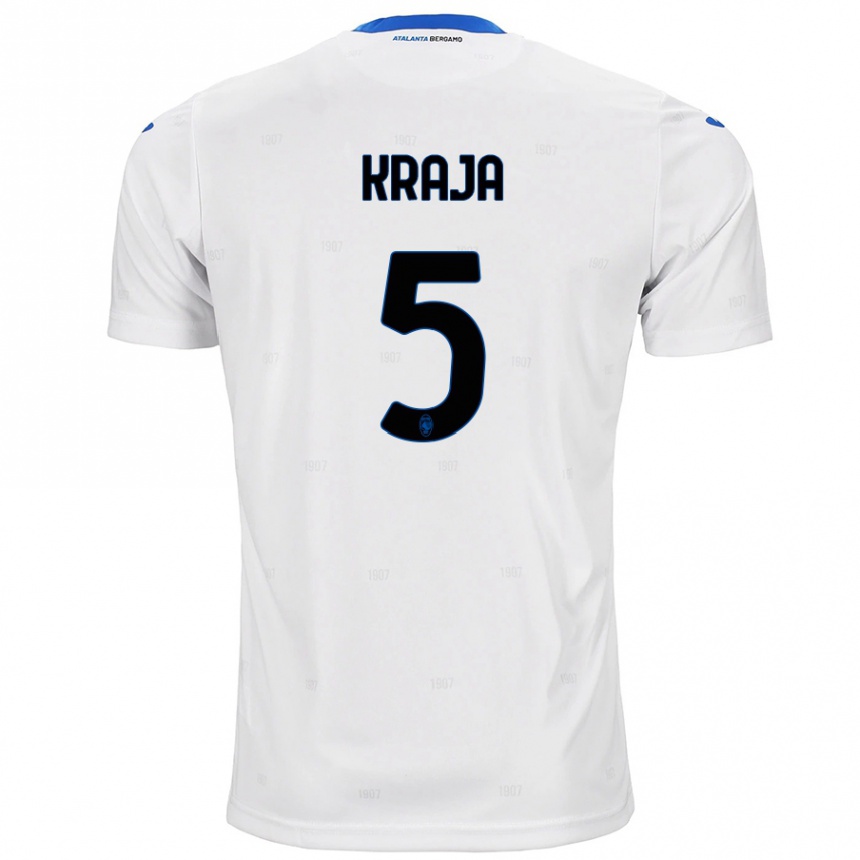 Women Football Erdis Kraja #5 White Away Jersey 2024/25 T-Shirt Uk