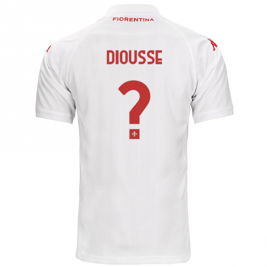 Women Football Birahim Diousse #0 White Away Jersey 2024/25 T-Shirt Uk