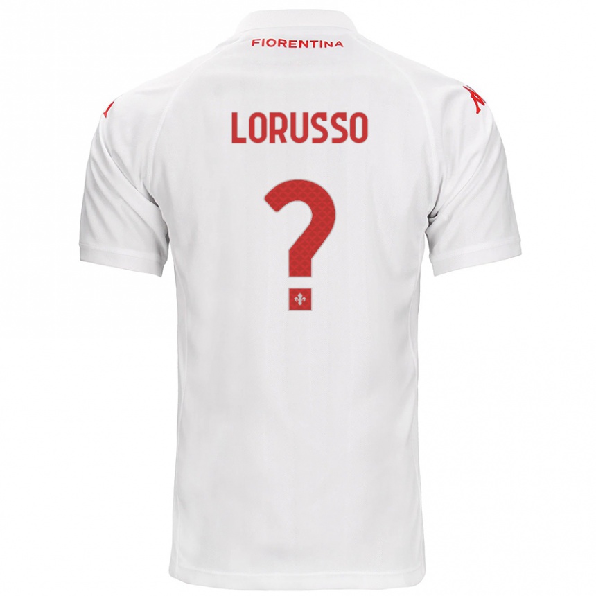 Women Football Angelo Lorusso #0 White Away Jersey 2024/25 T-Shirt Uk