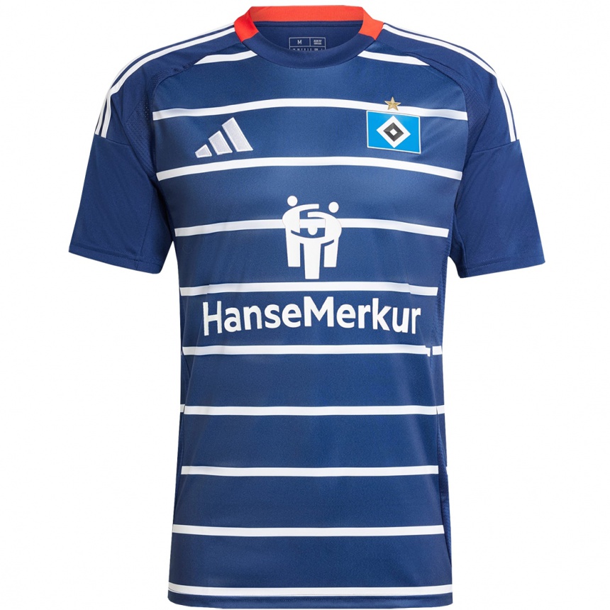 Women Football Merle Kirschstein #25 Dark Blue Away Jersey 2024/25 T-Shirt Uk