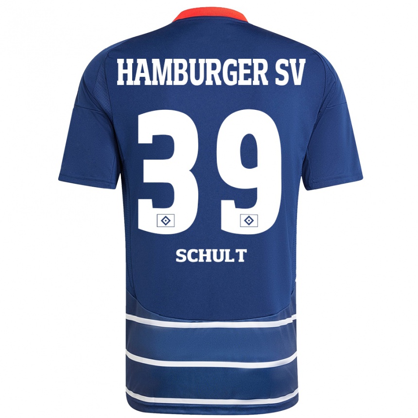 Women Football Almuth Schult #39 Dark Blue Away Jersey 2024/25 T-Shirt Uk