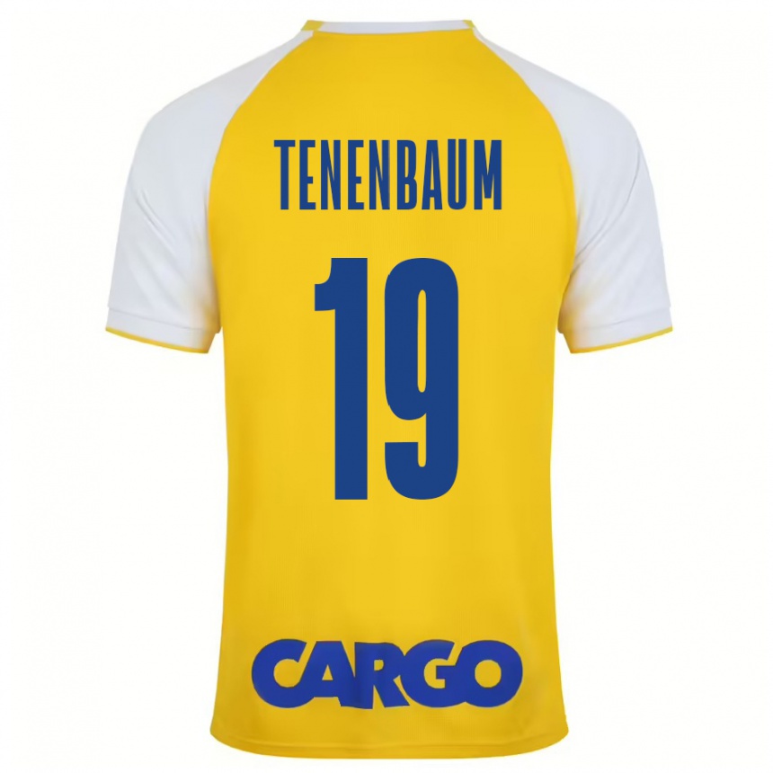 Kids Football Daniel Tenenbaum #19 Yellow White Home Jersey 2024/25 T-Shirt Uk