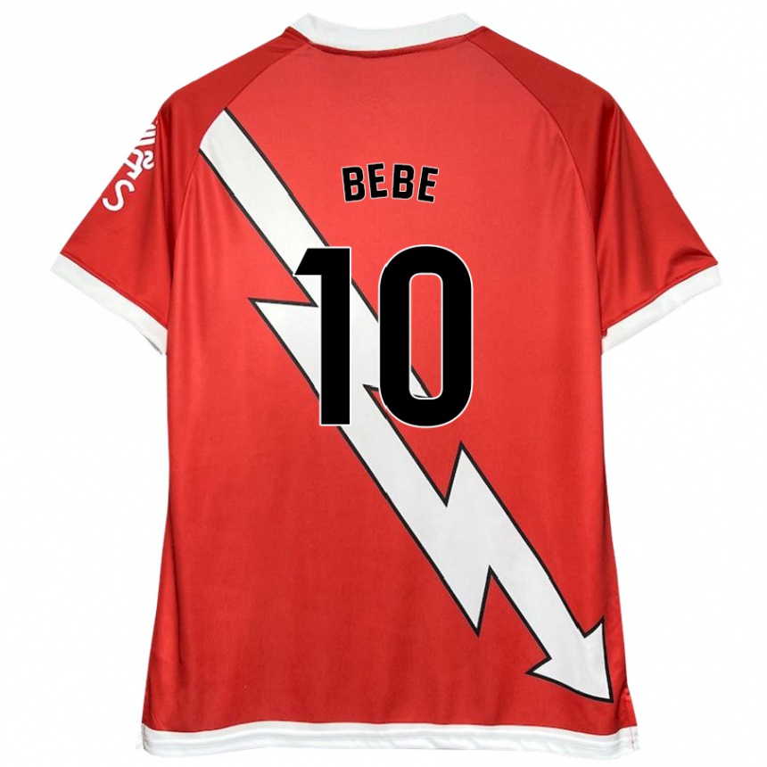 Kids Football Bebé #10 White Red Home Jersey 2024/25 T-Shirt Uk