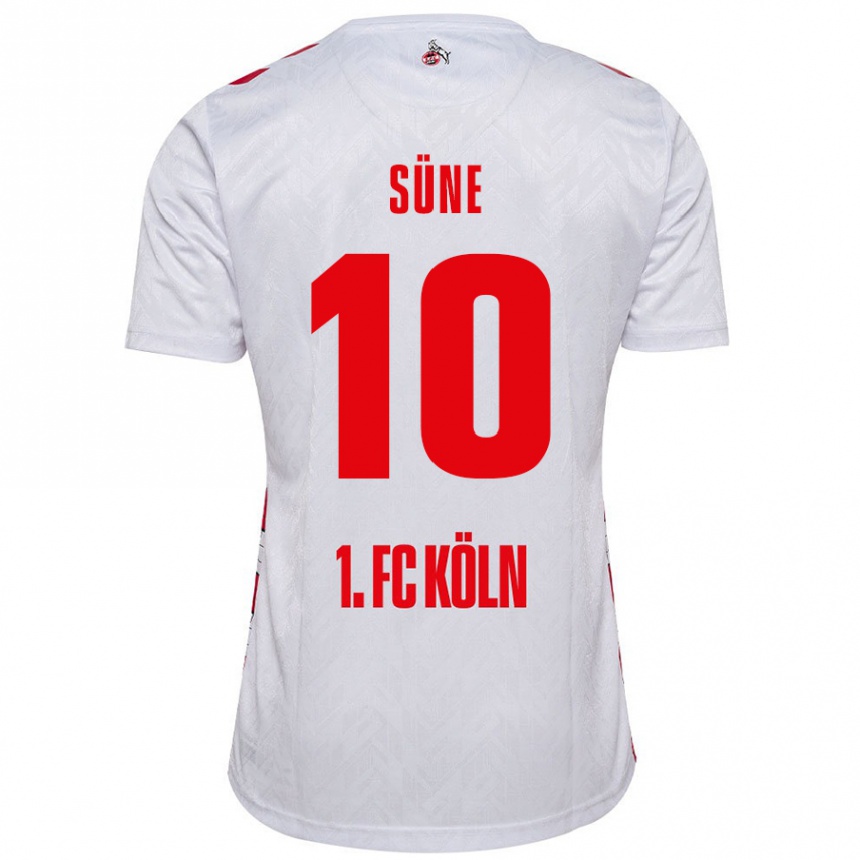 Kids Football Arda Süne #10 White Red Home Jersey 2024/25 T-Shirt Uk