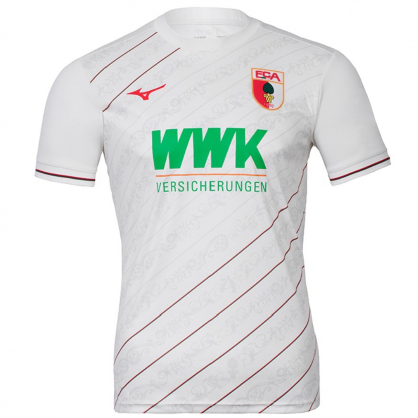 Kids Football Marius Wolf #11 White Home Jersey 2024/25 T-Shirt Uk