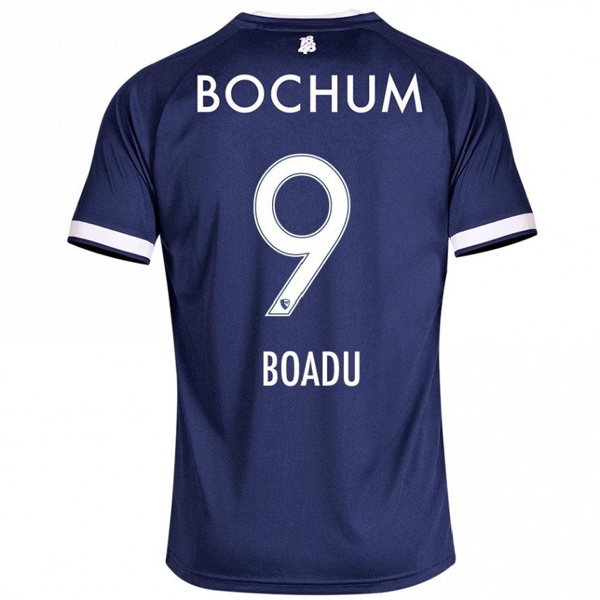 Kids Football Myron Boadu #9 Dark Blue Home Jersey 2024/25 T-Shirt Uk