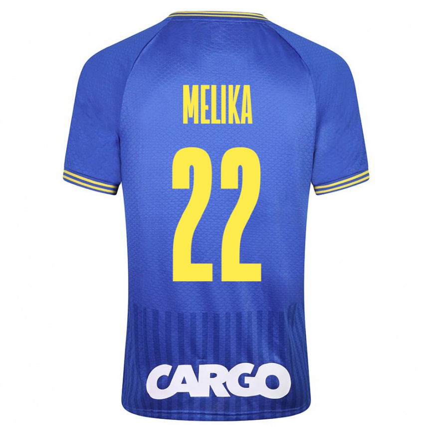 Kids Football Ofek Melika #22 White Away Jersey 2024/25 T-Shirt Uk