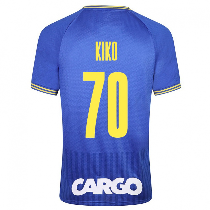 Kids Football Kiko Bondoso #70 White Away Jersey 2024/25 T-Shirt Uk