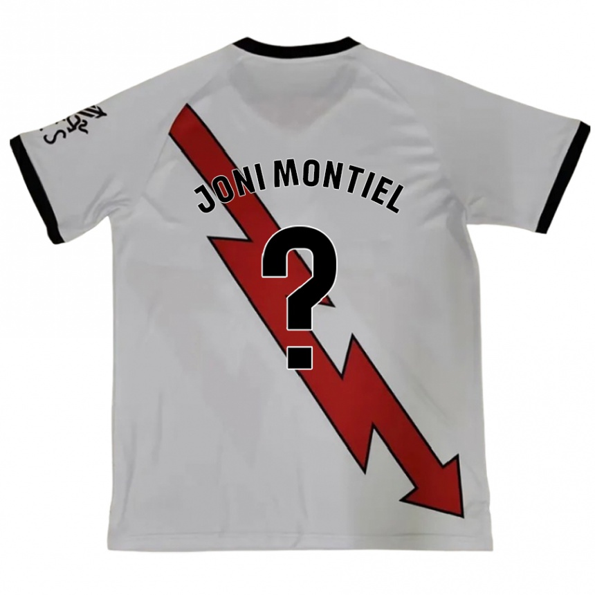 Kids Football Joni Montiel #0 Red Away Jersey 2024/25 T-Shirt Uk