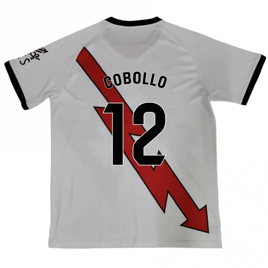 Kids Football Sara Cobollo Hoyo #12 Red Away Jersey 2024/25 T-Shirt Uk