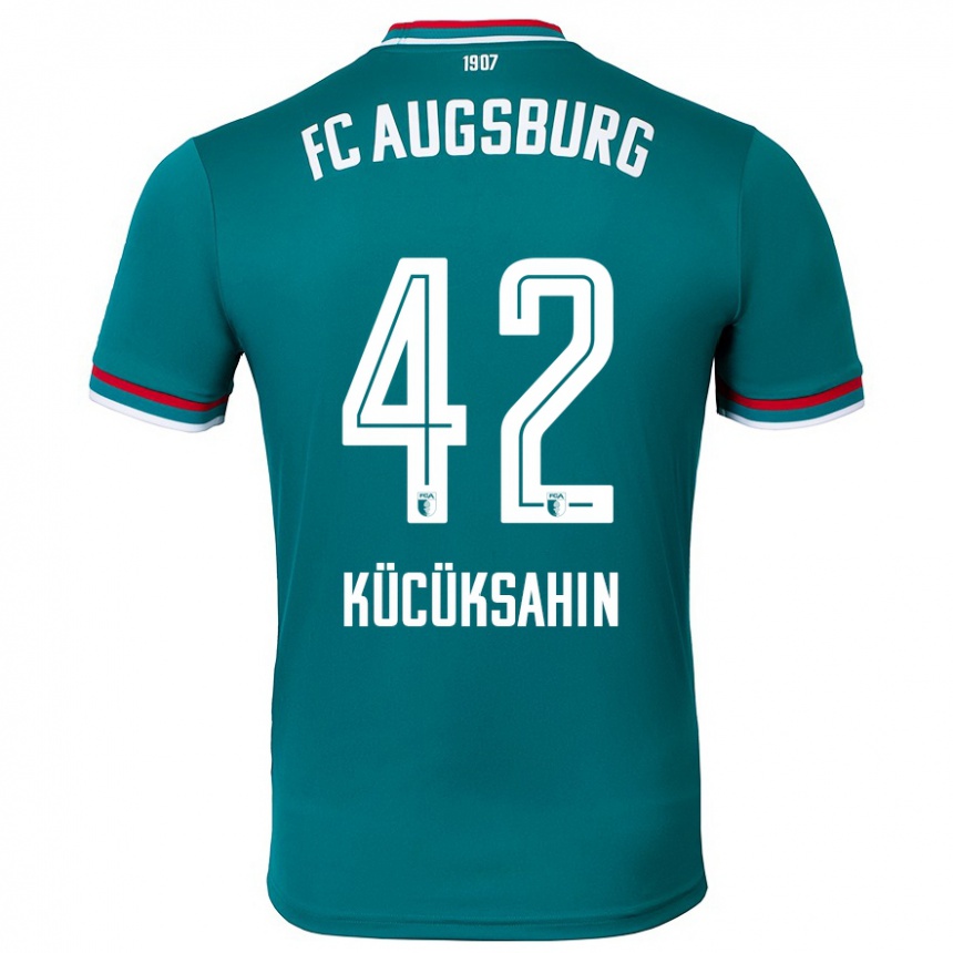 Kids Football Mahmut Kücüksahin #42 Dark Green Away Jersey 2024/25 T-Shirt Uk