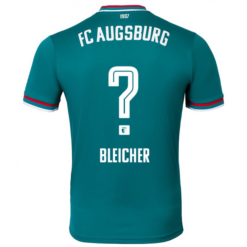 Kids Football Franz Bleicher #0 Dark Green Away Jersey 2024/25 T-Shirt Uk