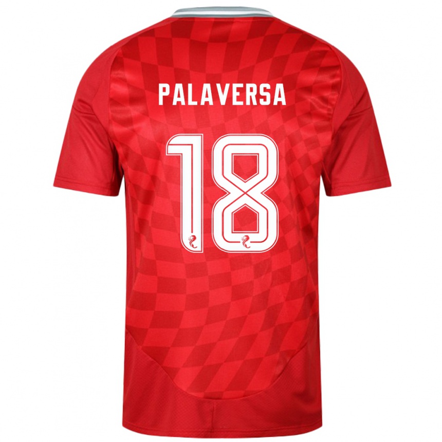 Men Football Ante Palaversa #18 Red Home Jersey 2024/25 T-Shirt Uk