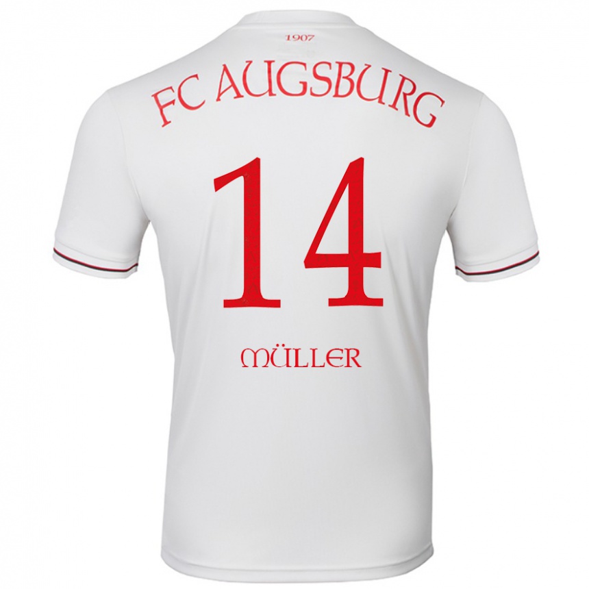 Men Football Mato Müller #14 White Home Jersey 2024/25 T-Shirt Uk