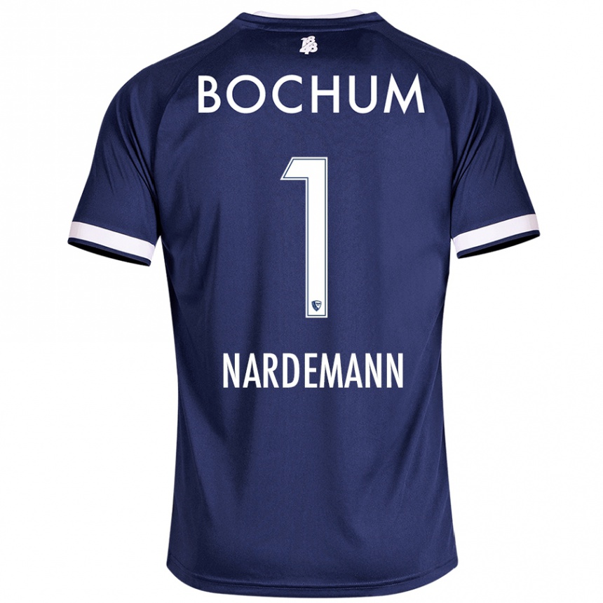 Men Football Kari Närdemann #1 Dark Blue Home Jersey 2024/25 T-Shirt Uk