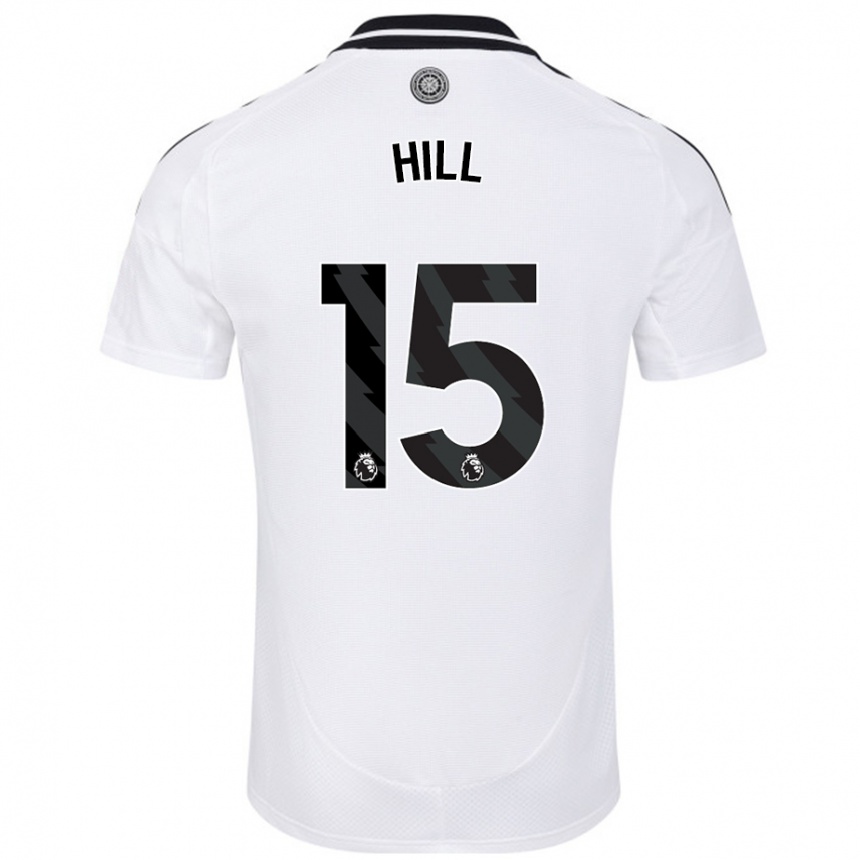 Men Football Anisha Hill #15 White Home Jersey 2024/25 T-Shirt Uk