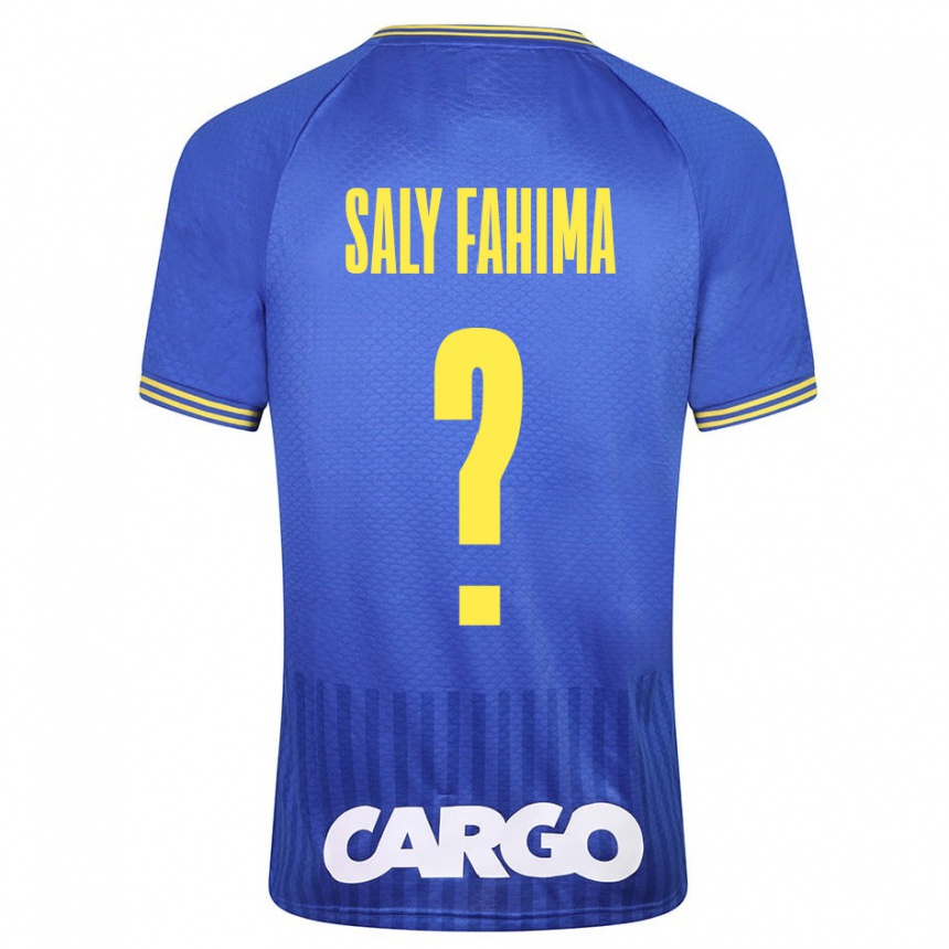 Men Football Israel Saly Fahima #0 White Away Jersey 2024/25 T-Shirt Uk