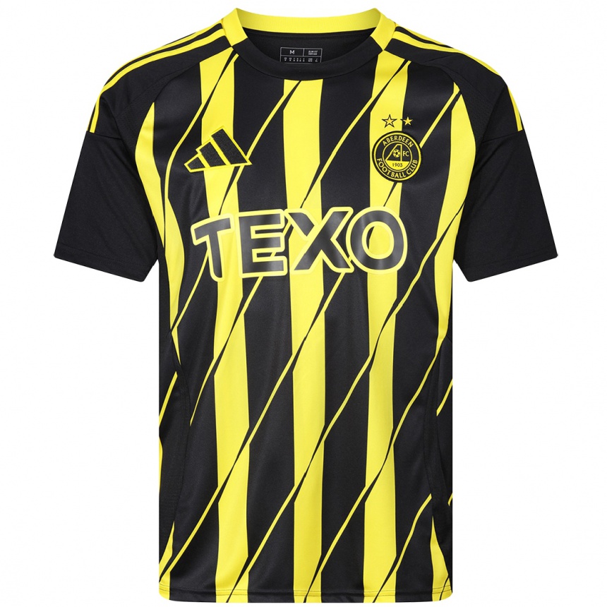 Men Football Leighton Clarkson #10 Black Yellow Away Jersey 2024/25 T-Shirt Uk