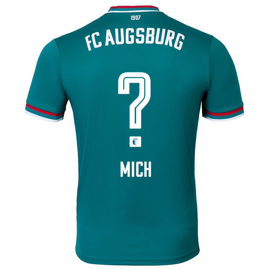 Women Football Fabian Mich #0 Dark Green Away Jersey 2024/25 T-Shirt Uk