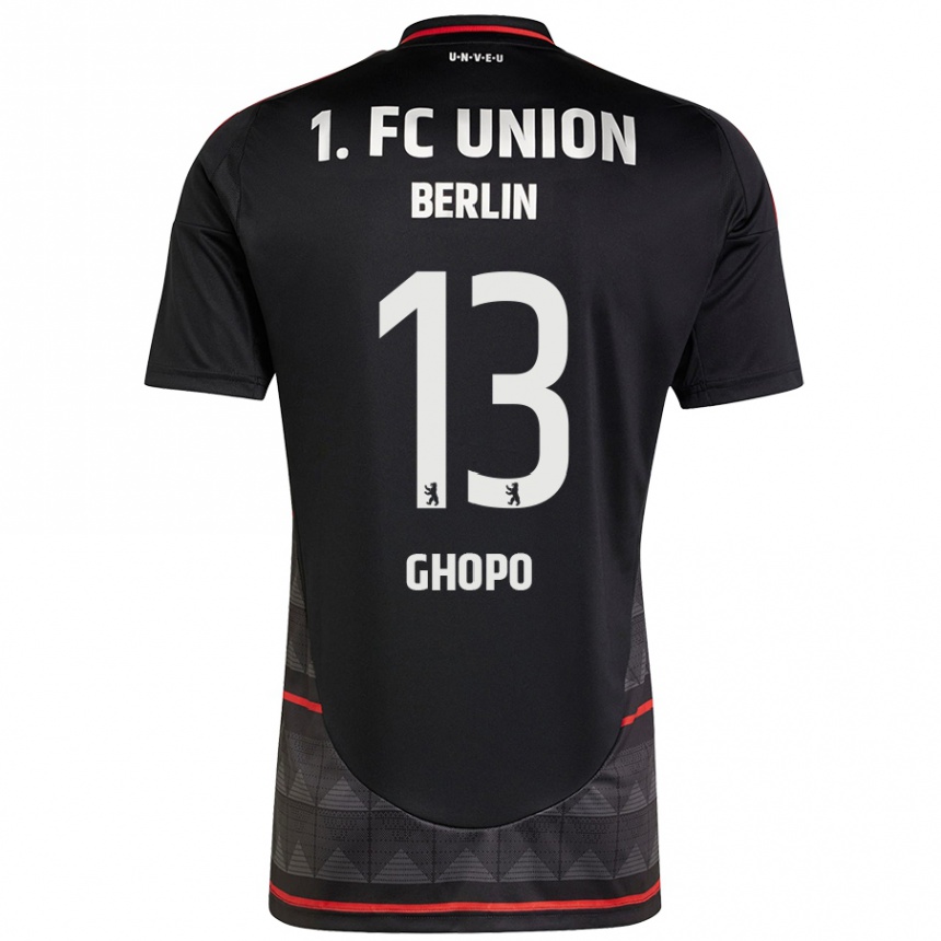 Women Football Morel Ghopo #13 Black Away Jersey 2024/25 T-Shirt Uk