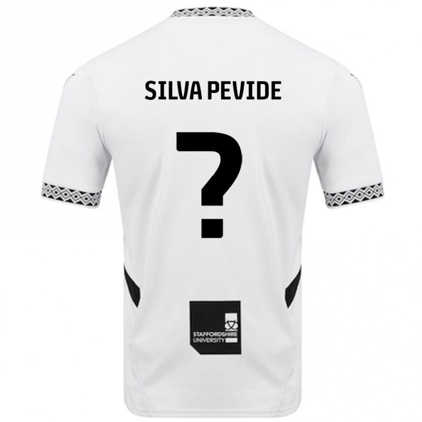 Kids Football Joao Silva Pevide #0 White Home Jersey 2024/25 T-Shirt Uk