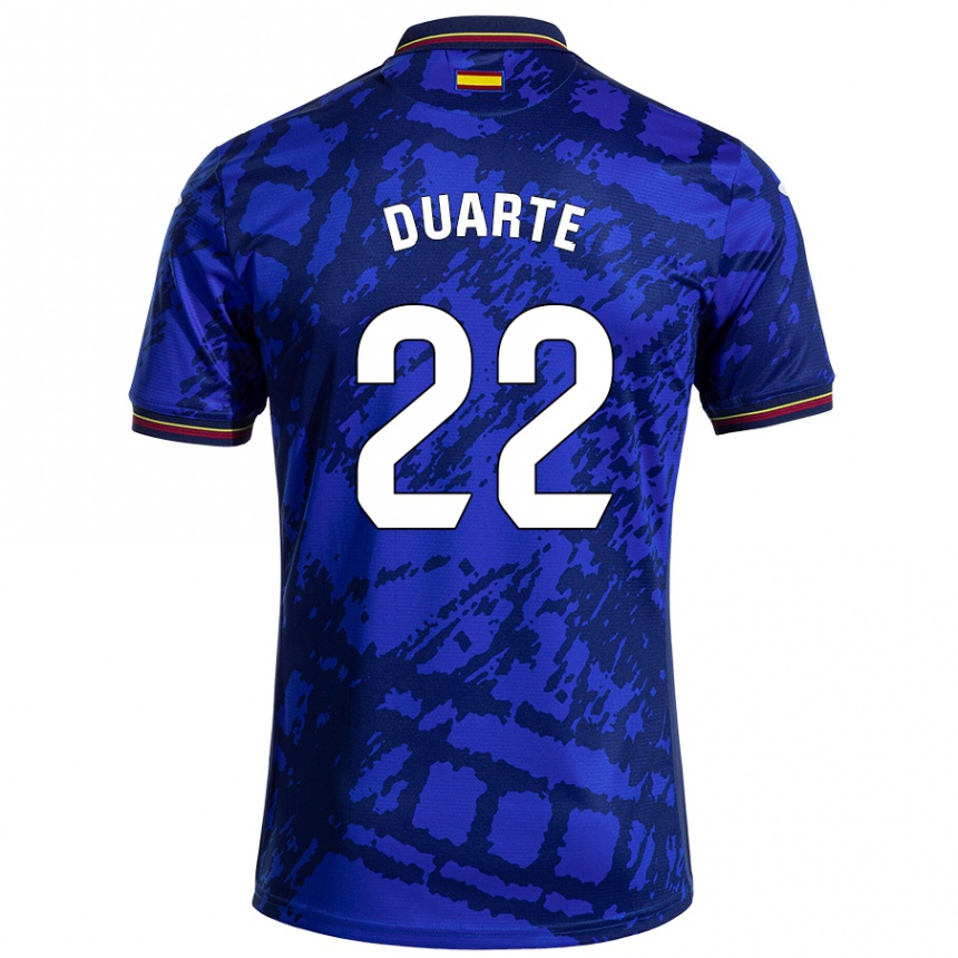 Kids Football Domingos Duarte #22 Darker Blue Home Jersey 2024/25 T-Shirt Uk