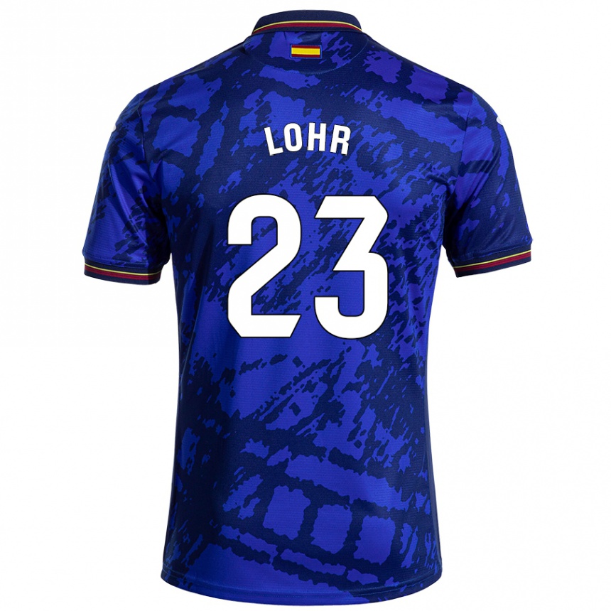 Kids Football Luca Lohr #23 Darker Blue Home Jersey 2024/25 T-Shirt Uk