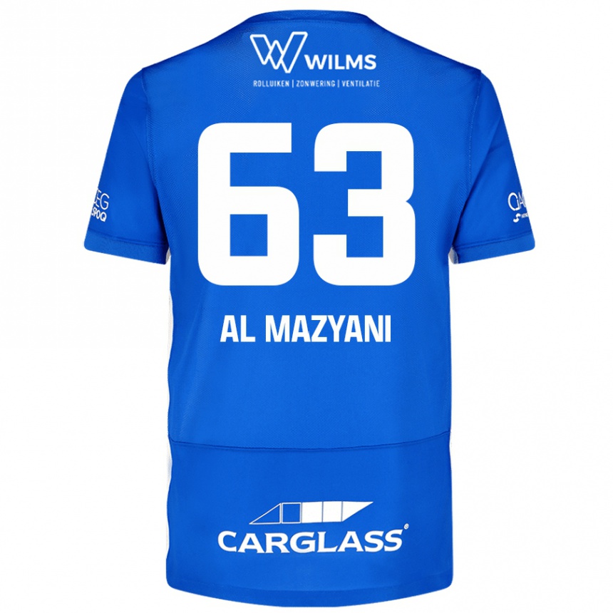 Kids Football Faissal Al Mazyani #63 Blue Home Jersey 2024/25 T-Shirt Uk