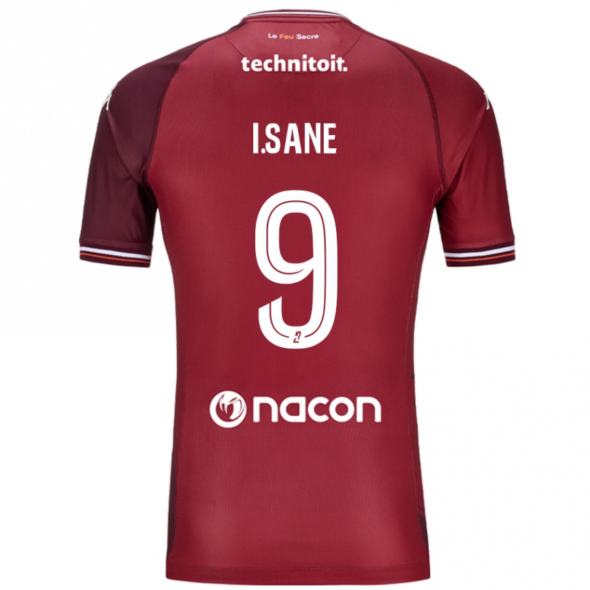 Kids Football Ibou Sané #9 Red Granata Home Jersey 2024/25 T-Shirt Uk