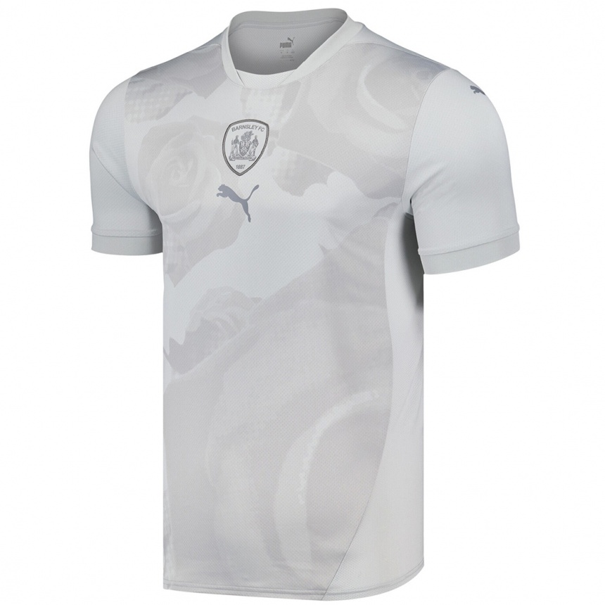 Kids Football Malachi Mbogba #0 Silver Gray Away Jersey 2024/25 T-Shirt Uk