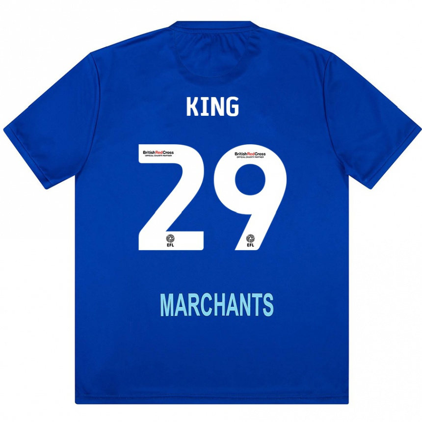 Kids Football Tom King #29 Green Away Jersey 2024/25 T-Shirt Uk