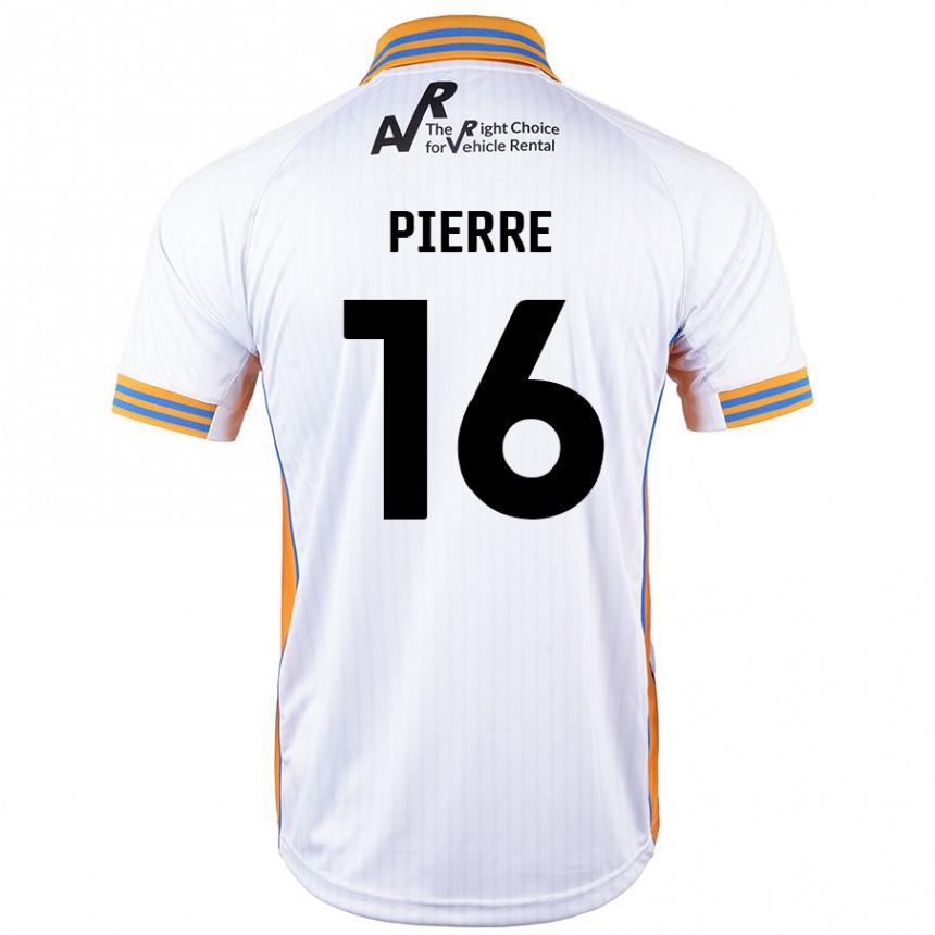 Kids Football Aaron Pierre #16 White Away Jersey 2024/25 T-Shirt Uk