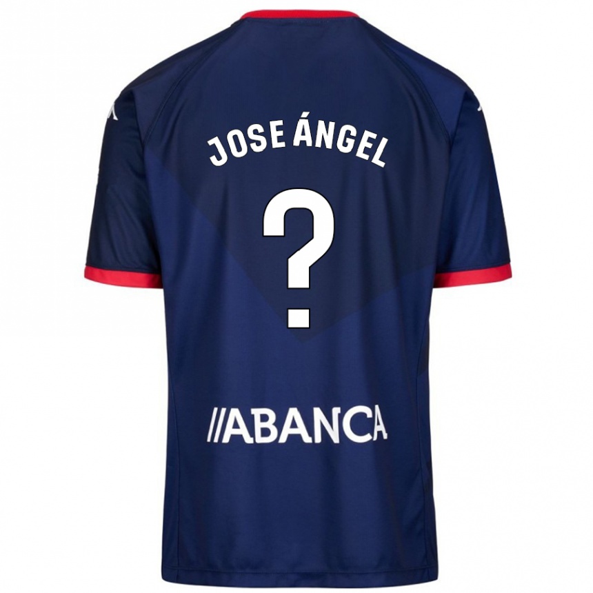 Kids Football José Ángel Jurado #20 Navy Blue Away Jersey 2024/25 T-Shirt Uk