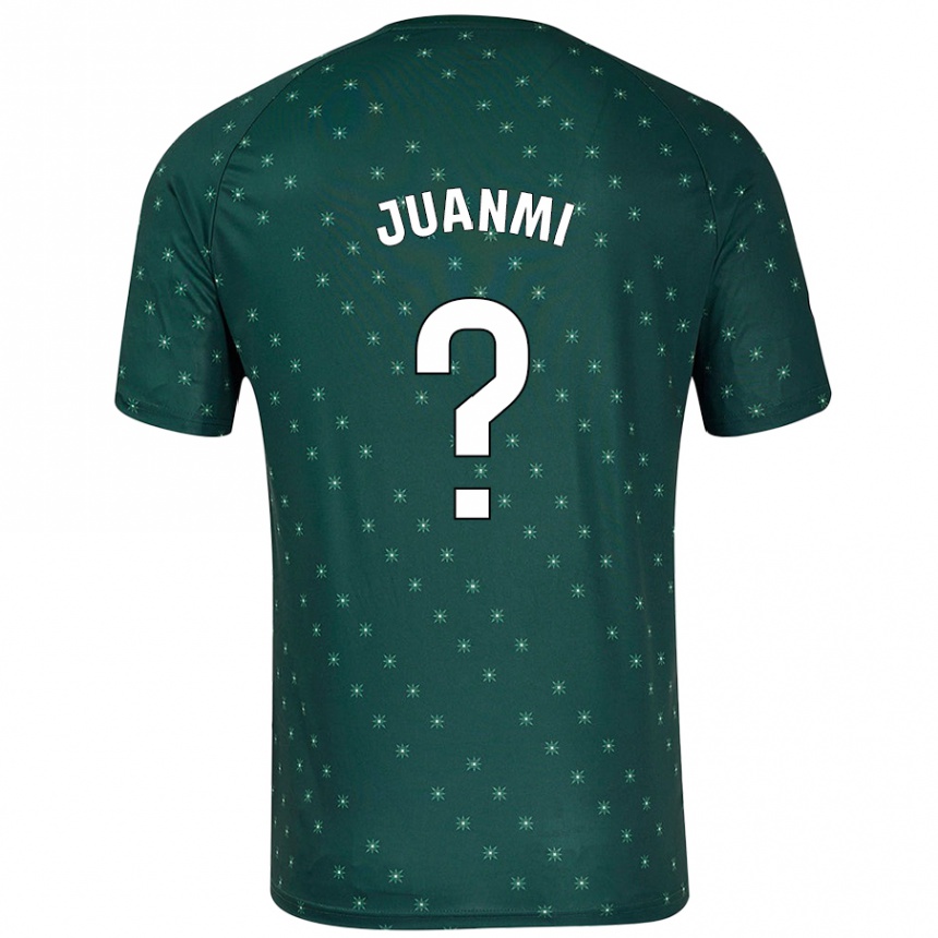 Kids Football Juanmi García #0 Dark Green Away Jersey 2024/25 T-Shirt Uk