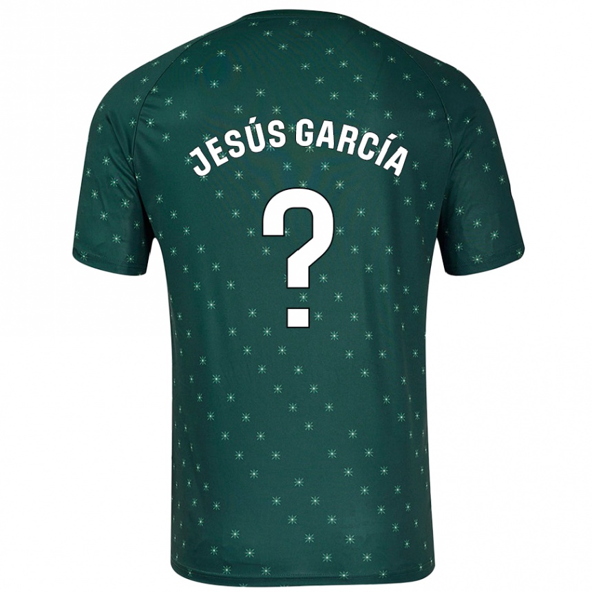 Kids Football Jesús García #0 Dark Green Away Jersey 2024/25 T-Shirt Uk