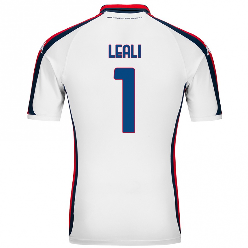 Kids Football Nicola Leali #1 White Away Jersey 2024/25 T-Shirt Uk