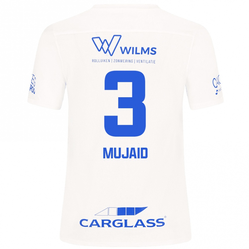 Kids Football Mujaid Sadick #3 White Away Jersey 2024/25 T-Shirt Uk