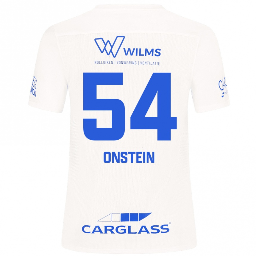 Kids Football Juwensley Onstein #54 White Away Jersey 2024/25 T-Shirt Uk