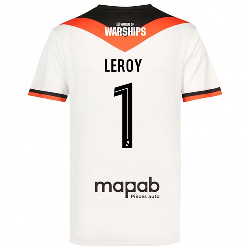 Kids Football Benjamin Leroy #1 White Away Jersey 2024/25 T-Shirt Uk