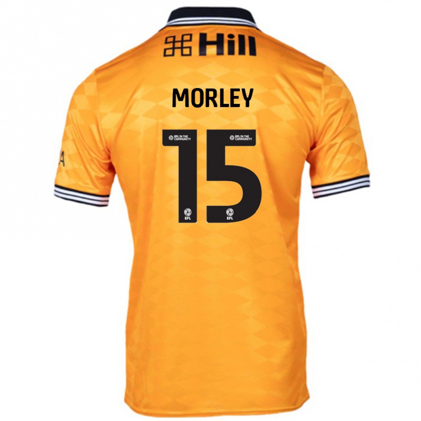 Men Football Jess Morley #15 Orange Home Jersey 2024/25 T-Shirt Uk