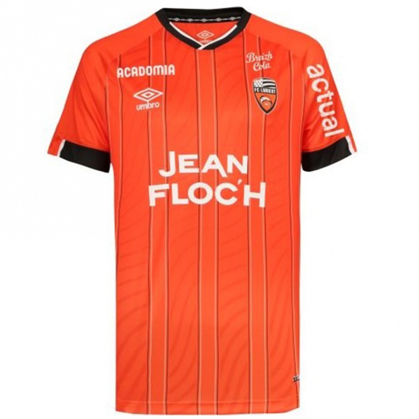 Men Football Léo Bossard #0 Orange Home Jersey 2024/25 T-Shirt Uk